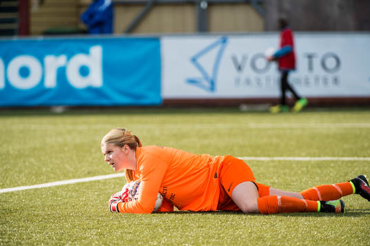 Eskilstunas målvakt Emelie Lundberg