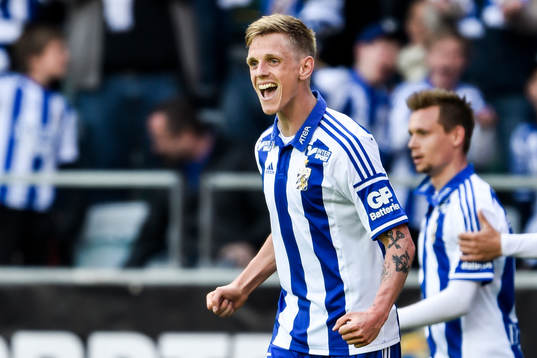 IFK Göteborgs Sören Rieks jublar