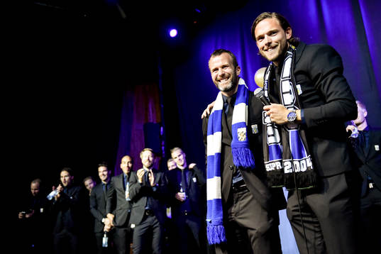 IFK Göteborgs Hjalmar Jonsson och Tom Pettersson