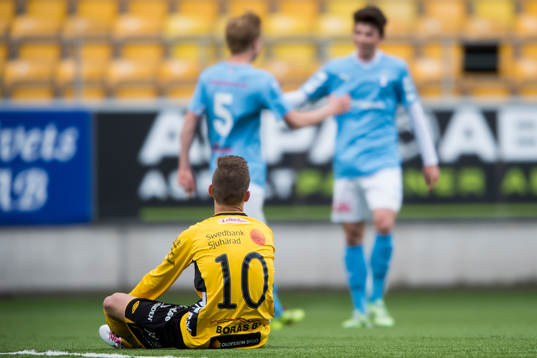 Elfsborgs Filip Varenhed deppar