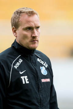 Norrbys tränare Tobias Edenvik