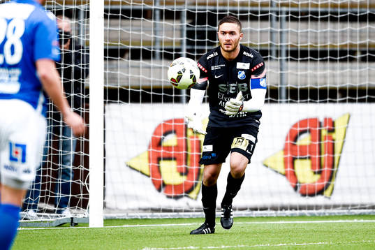Norrbys målvakt Mergim Krasniqi