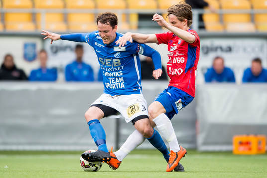 Norrbys Fredrik Ekvall och Örgrytes Jakob Lindström