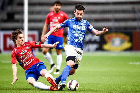 Örgrytes Jakob Lindström och Norrbys Elmin Kurbegovic