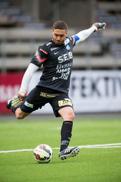 Norrbys målvakt Mergim Krasniqi