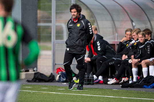 GAIS tränare Benjamin Westman