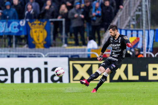 Halmstads målvakt Stojan Lukic