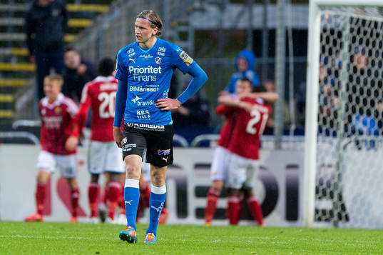 Halmstads Alexander Berntsson deppar