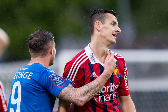 Djurgårdens Haris Radetinac deppar