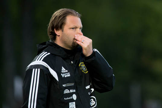 Ängelholms tränare Joakim Persson