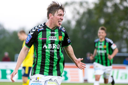 Gais Bragi Bergsson jublar