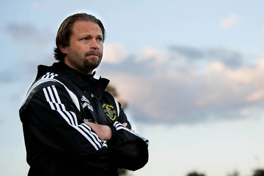 Ängelholms tränare Joakim Persson