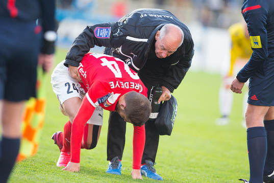 Kalmars Filip Sachpekidis har ont