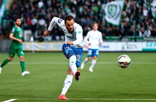 Skott av Norrköpings Emir Kujovic
