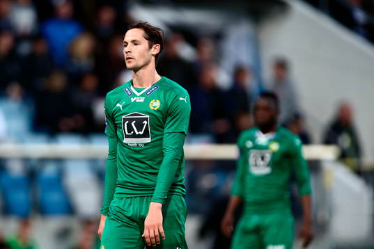 Hammarbys Philip Haglund deppar