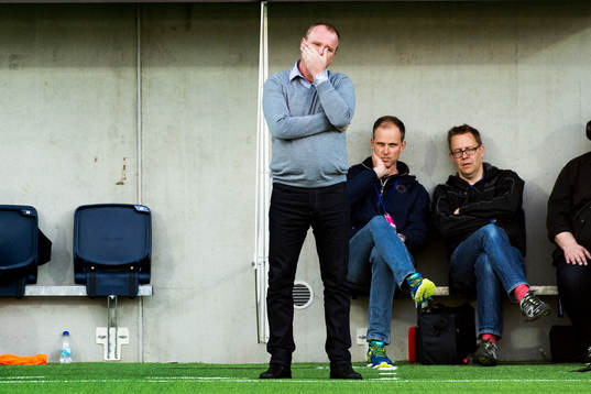 Sundsvalls tränare Joel Cedergren deppar