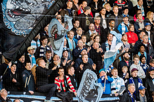 Gefles supportrar