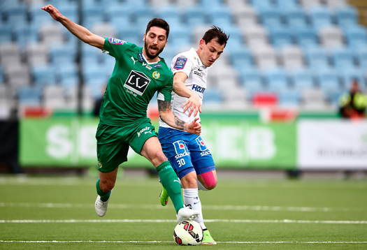 Hammarbys Kennedy Bakircioglu och Norrköpings Nikola