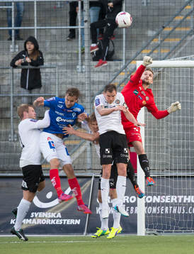 Örebros målvakt Oscar Jansson