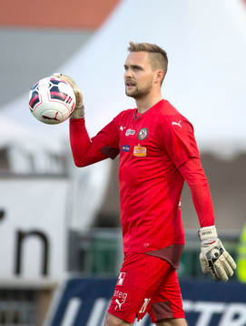 Örebros målvakt Oscar Jansson