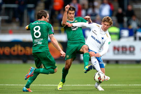 Hammarbys Johan Persson, Lars Mendonca Fuhre och
