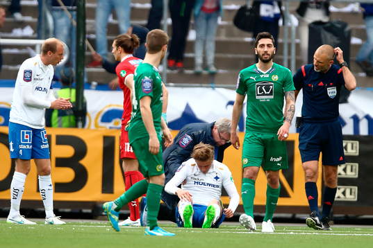 Norrköpings Christoffer Nyman mår inte bra