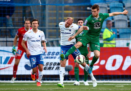 Norrköpings Andreas Johansson och Hammarbys Måns