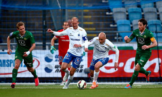 Norrköpings Andreas Johansson och Daniel Sjölund