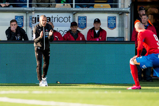 Helsingborgs manager Henrik Larsson