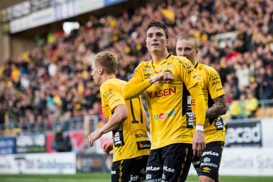 Elfsborgs Lasse Nilsson jublar