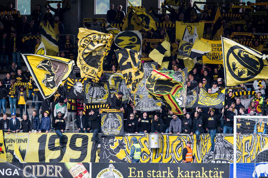 under en fotbollsmatch i Allsvenskan mellan Elfsborg och