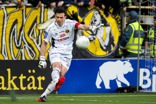 Elfsborgs målvakt Kevin Stuhr Ellegaard