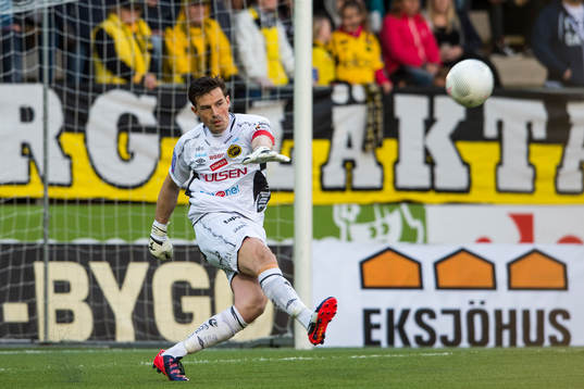 Elfsborgs målvakt Kevin Stuhr Ellegaard