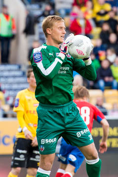 Helsingborgs målvakt Pär Hansson