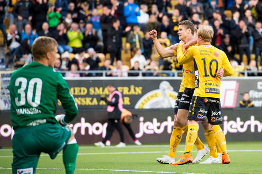 Elfsborgs Viktor Claesson jublar
