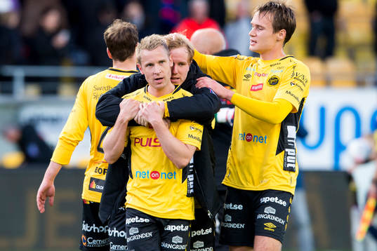 Elfsborgs Andreas Klarström, Simon Lundevall och Viktor