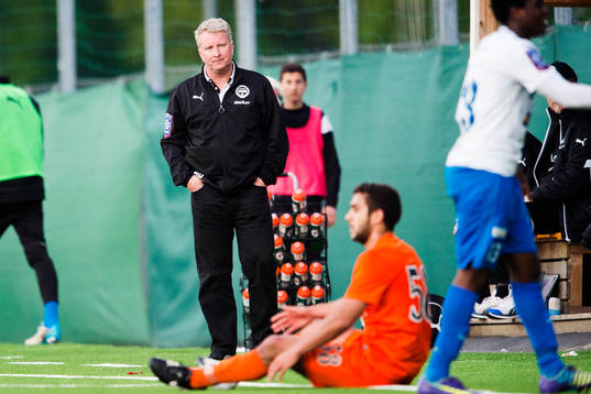 Värnamos tränare Peter Kuno Johansson