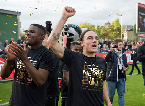 [DK=20150521: Midtjylland danish champions Francis Dickoh,