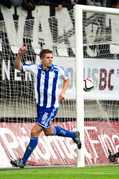 IFK Göteborgs Mikael Boman jublar