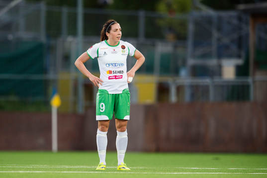 Hammarbys Clara Markstedt deppar