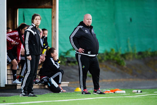 AIKs tränare Mattias Eriksson