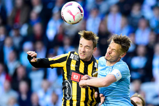 1 Häckens Jasmin Sudic och Malmö FFs Markus Rosenberg