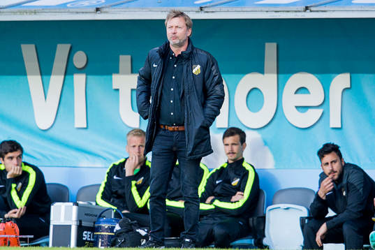 Häckens tränare Peter Gerhardsson