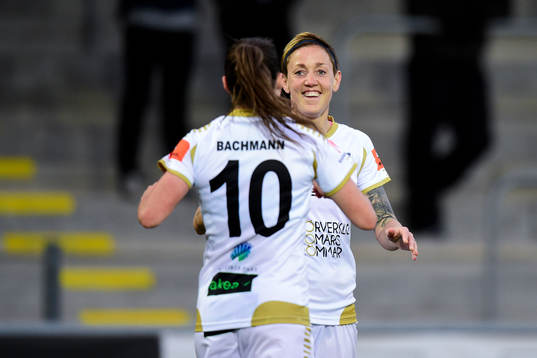 Rosengårds Therese Sjögran jublar