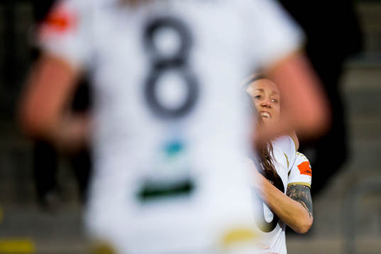 Rosengårds Therese Sjögran jublar