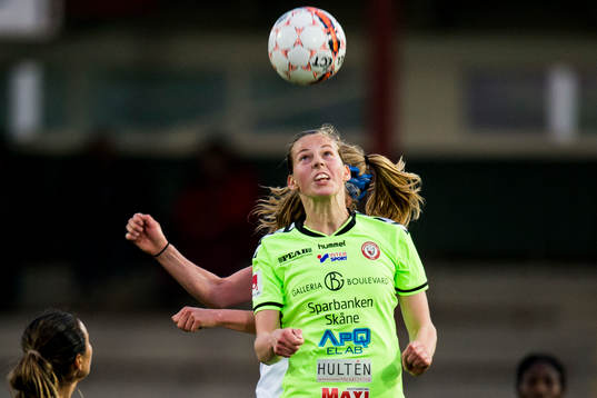 Kristianstads Amanda Edgren i nickduell med Rosengårds