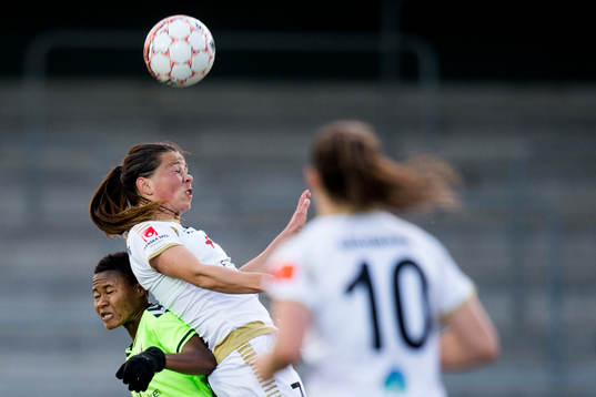 Rosengårds Sara Björk Gunnarsdottir och Kristianstads Ida