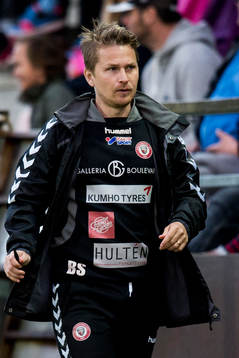 Kristianstads assisterande tränare Björn Sigurbjörnsson