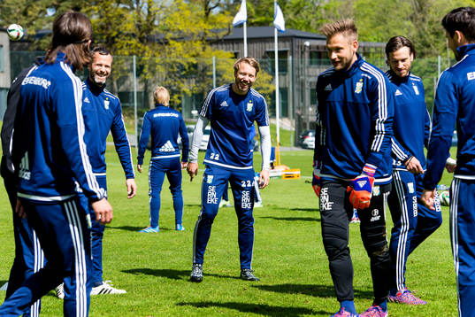 En glad Adam Johansson