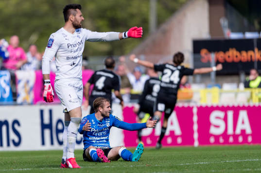 Halmstads Jesper Westerberg deppar